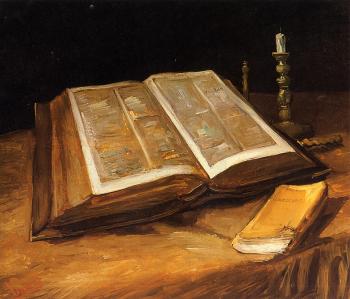 Vincent Van Gogh : Still Life with Bible